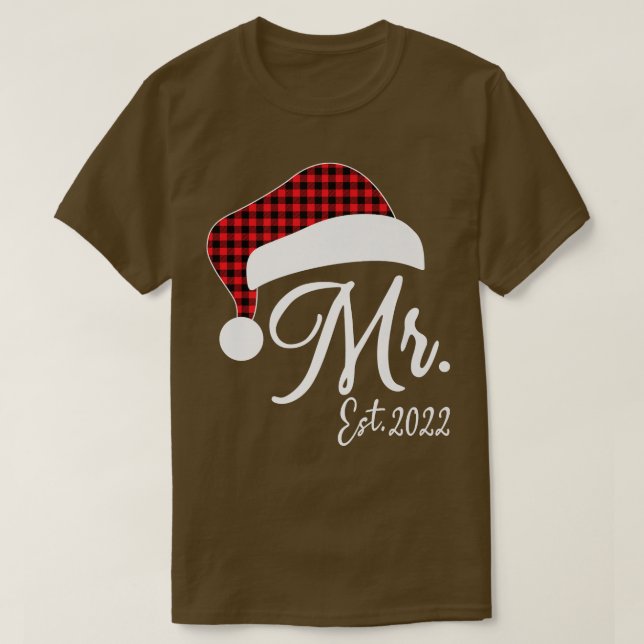T-shirt M. Claus et Mme Claus Est (Design devant)