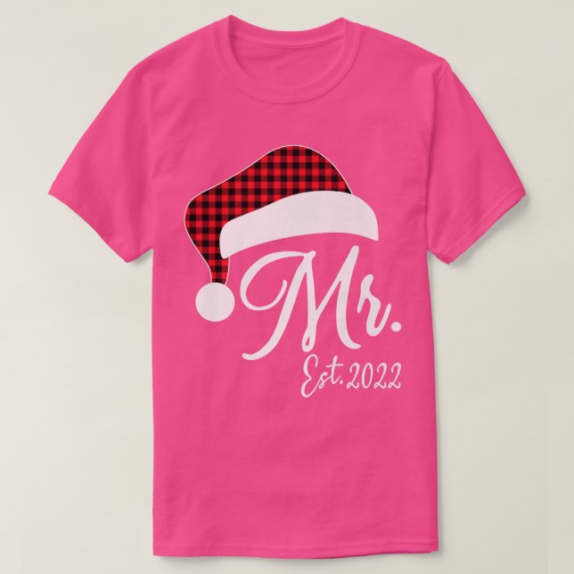 T-shirt M. Claus et Mme Claus Est (Design devant)