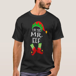 T-shirt M. Elf Matching Family Group Christmas Elf Party C