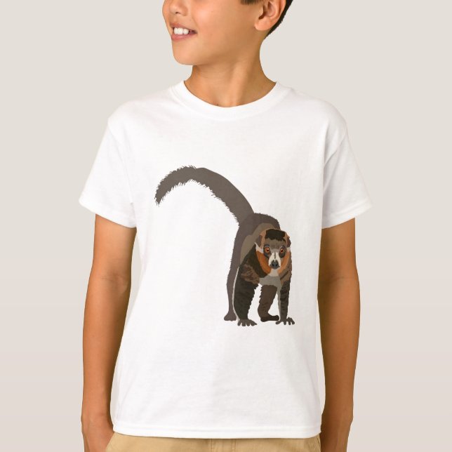 T-shirt M est pour Mongoose Lemur (Devant)