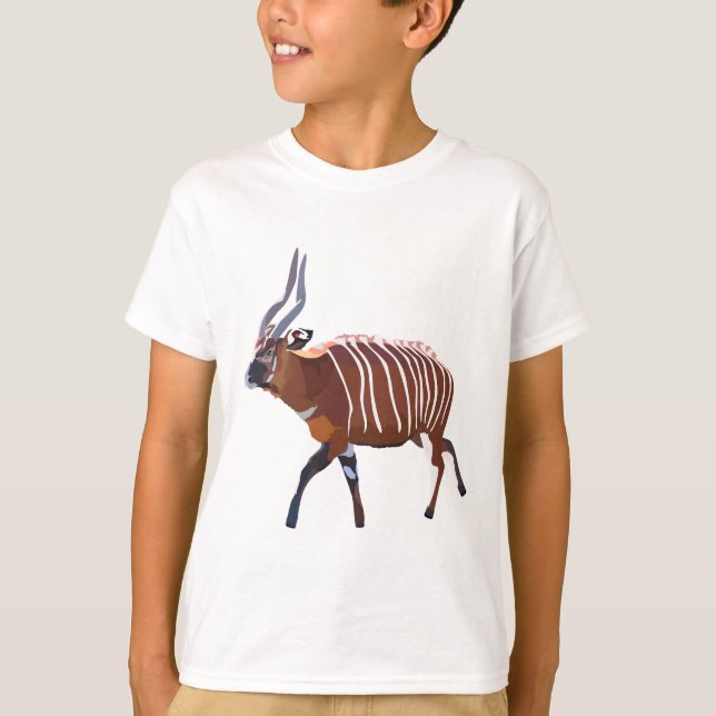 T-shirt M est pour Mountain Bongo (Devant)