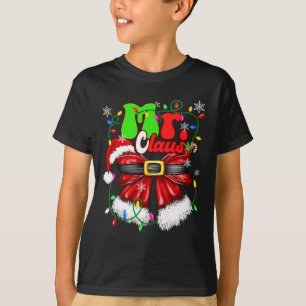 T-shirt M. Et Mme Claus Couples Cute Père Noël Christmas L