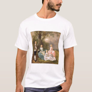 T-shirt M. et Mme John Gravenor et leurs filles, Eliz