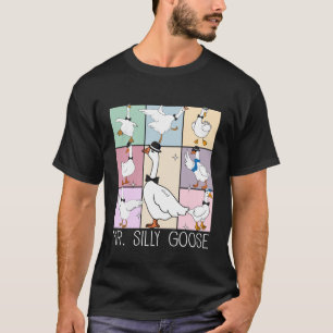 T-shirt M et Mme Silly Goose Funny Mariée et Marié Mariage
