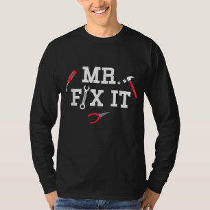 T-shirt M. Fix It Fête des pères Outils à main Papa papa