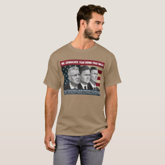 T-shirt M. Gorbachev, démolissent ce mur !