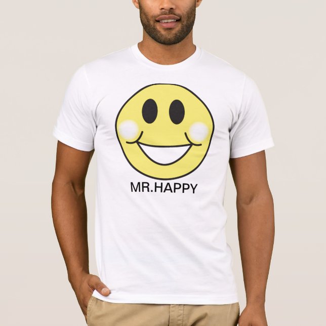 T-shirt M. heureux (Devant)