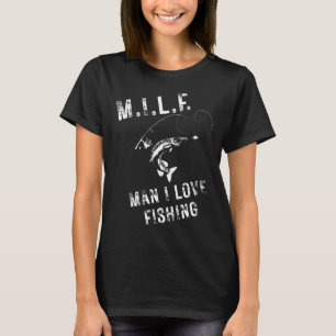 T-shirt M.i.l.f. Man J'adore la pêche