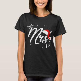 T-shirt M. Mme Claus Pajamas M. Red Père Noël