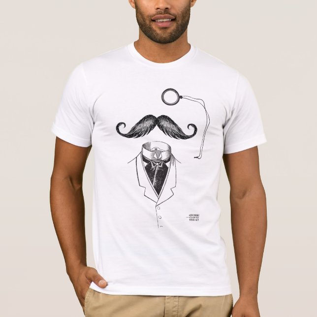 T-shirt M. Moustache (Devant)