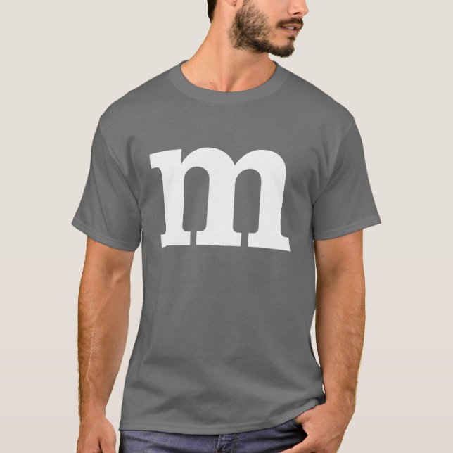 T-shirt M&Ms Candy Costume Halloween (Devant)