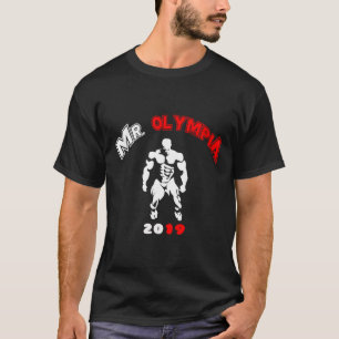 T-shirt M. Olympia 2019 Salle De Fitness Bodybuilding