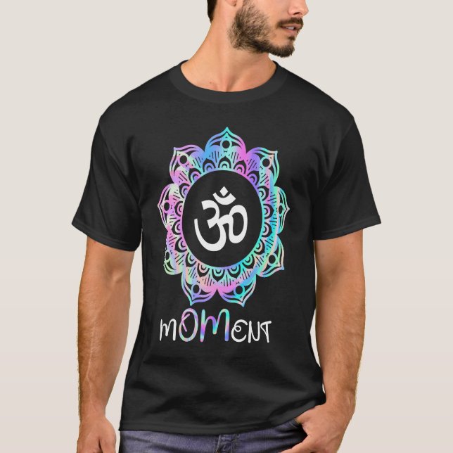 T-shirt M OM ent Mandala Yoga  1 (Devant)