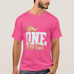 T-shirt M. Onederful 1er Anniversaire Premier jumeau à un 