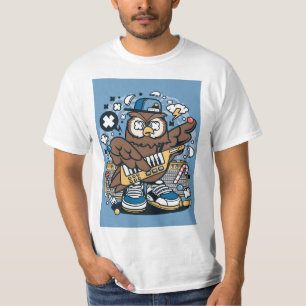 T-shirt M. Owl Trippy Lollipop pop art