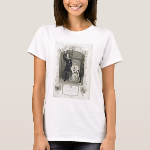 T-shirt M. Phelps comme Hamlet et Mlle Glyn comme Reine