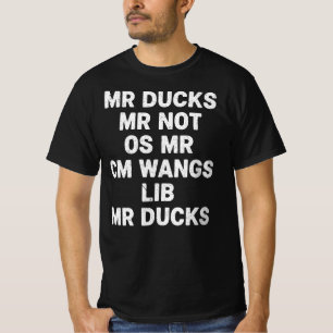 T-shirt M R Ducks M R Not O S M R CM Wangs Lib M R Ducks