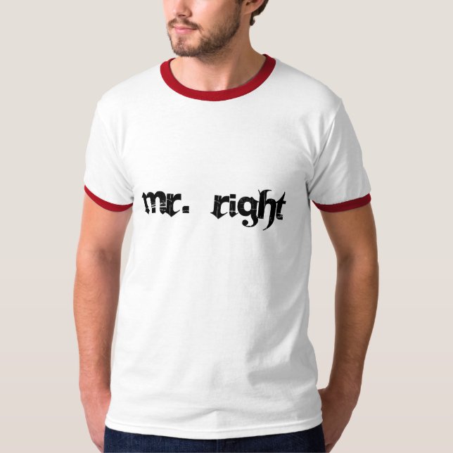 T-shirt m. right (Devant)