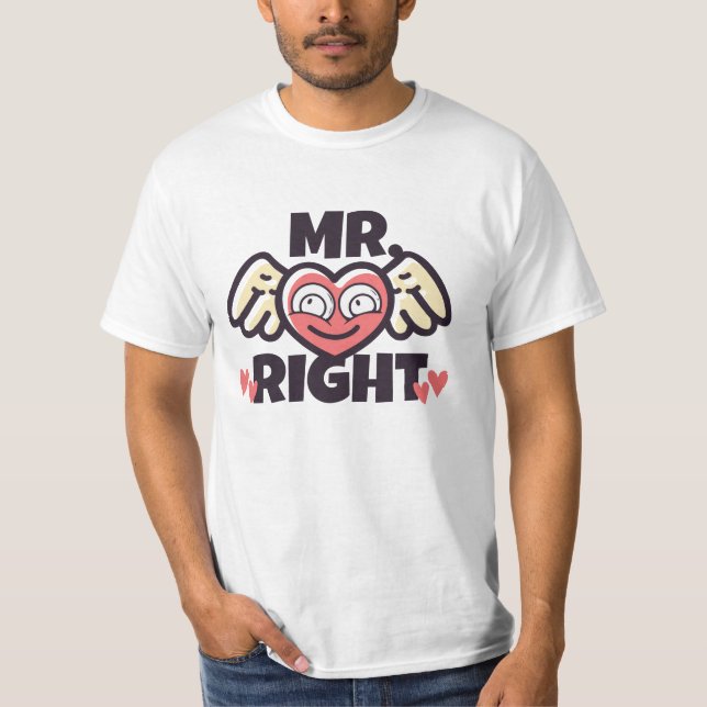 T-shirt M. Right (Devant)