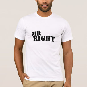 T-shirt M. Right vient de se marier