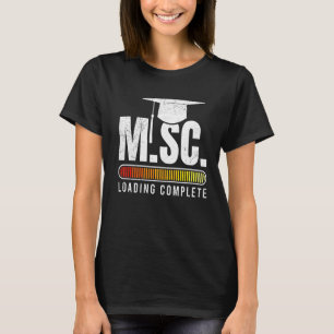 T-shirt M Sc loading Master Master Master Master Science 1