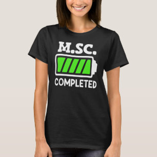 T-shirt M Sc Maîtrise Maîtrise en sciences 2