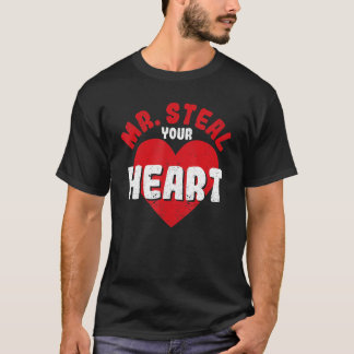 T-shirt M. Steal Your Heart Valentine's Day Couples Toddle