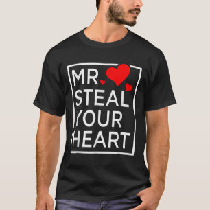 T-shirt M. Steal Your Heart Valentines Day For Toddler