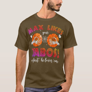 T-shirt Ma Aime Vos Yabos En Fait Drôle Citrouille Hallowe