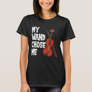 T-shirt Ma baguette m'a choisi violon violon instrument mu