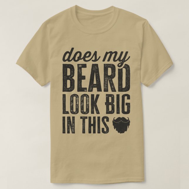 T-shirt Ma Barbe A L'Air Grosse Dans Ce Drôle Cheveux Faci (Design devant)