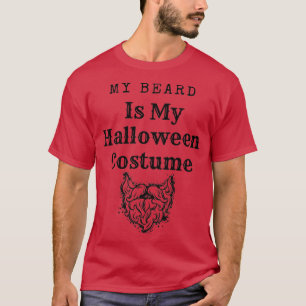 T-shirt Ma Barbe Est Mon Costume Halloween 54