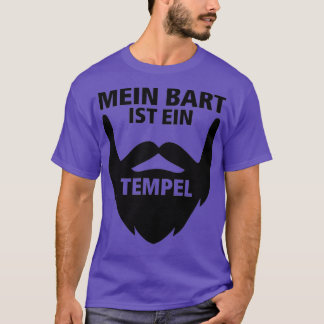 T-shirt Ma barbe est un homme de barbe de temple