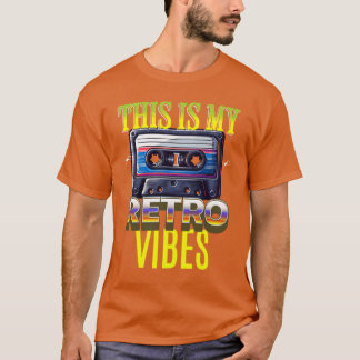 T-shirt Ma cassette My Retro Vibe drôle