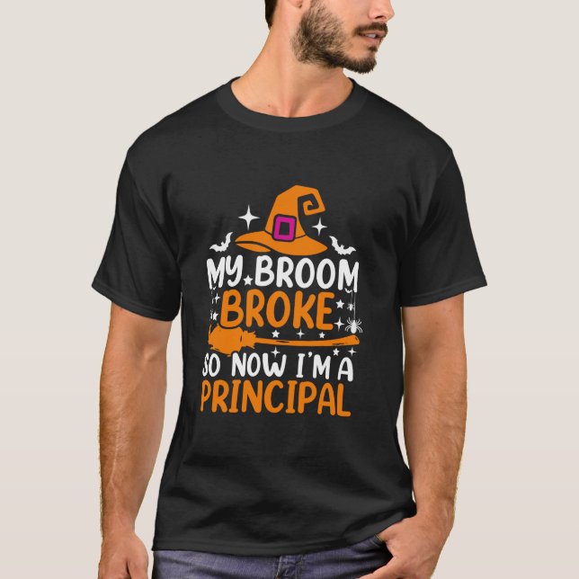 T-shirt Ma chambre a cassé Donc maintenant je suis une hir (Devant)