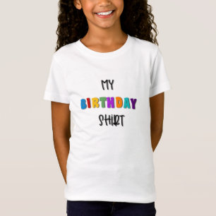 T-Shirt Ma chemise d'anniversaire