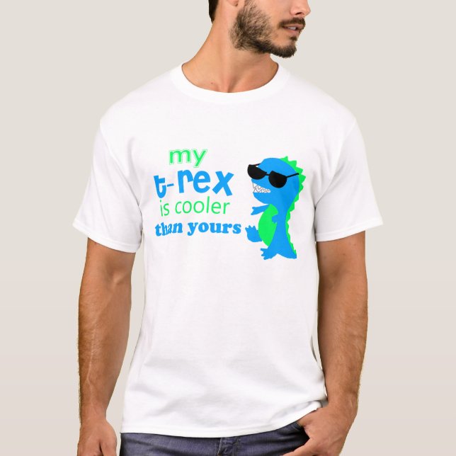 T-shirt Ma chemise de dinosaure de t-rex (Devant)