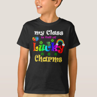 T-shirt Ma Classe Est Pleine De Charmes Chanceux