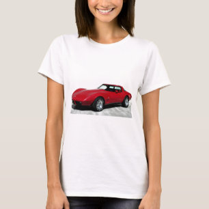 T-shirt Ma Corvette rouge de 1979