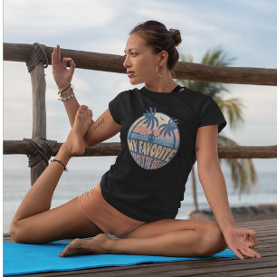 T-shirt Ma couleur préférée est la plage