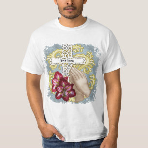 T-shirt Ma Croix chrétienne Amaryllis