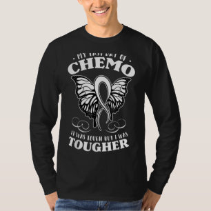 T-shirt Ma Dernière Journée D'Idée De Papillon Chimiothéra