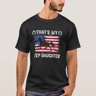 T-shirt Ma fille à cheval Step Papa équestre St