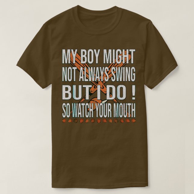 T-shirt Ma Fille Peut Ne Pas Toujours Chanter Mais Je Suis (Design devant)