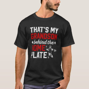 T-shirt Ma Filleule de Baseball Catcher Grand-mère d'un Jo