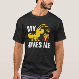 T-shirt Ma fourmi m'aime ma famille tante et Nephew Niece 