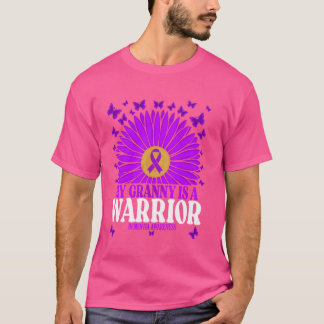 T-shirt Ma Grand-Mère Est Un Guerrier Sensibilisation À La