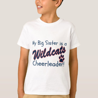 T-shirt Ma grande soeur est un pom-pom girl de chats
