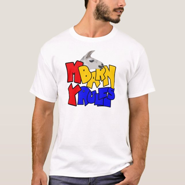 T-shirt Ma grange Mes règles Llama (Devant)