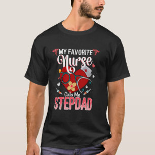 T-shirt Ma infirmière préférée m'appelle beau-père - Infir